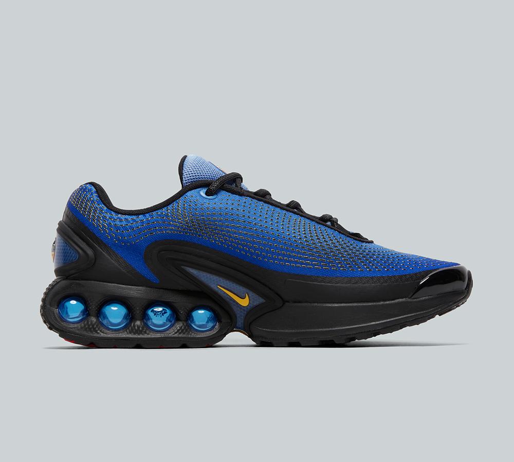 国内配送 NIKE AIR MAX DN LYON BLUE/POLAR-BLACK-VARSITY MAIZE Nike Air Max Dn Trainer | Lyon Blue / Varsity Maize / Polar