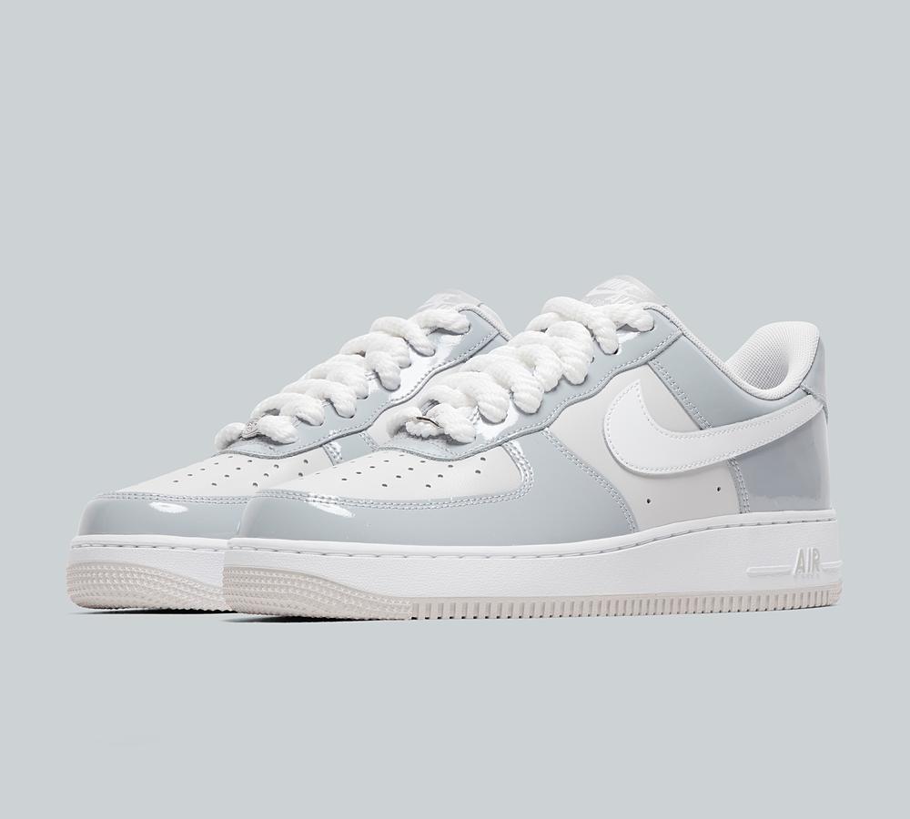 nike air force 1 grey high top