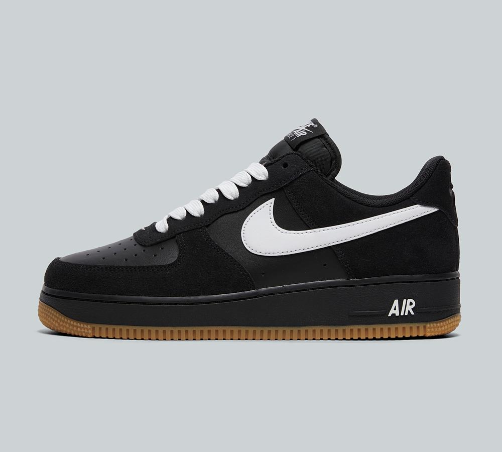 nike air force 1 black footasylum