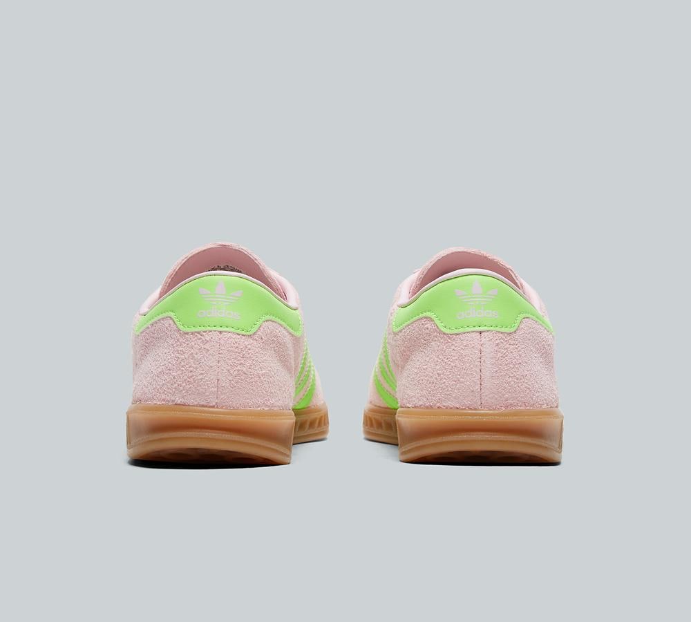 adidas gazelle silver green womens ADIDAS ORIGINALS Women's Gazelle Bold Fuchsia and Red Sneakers – Pavidas main image 0