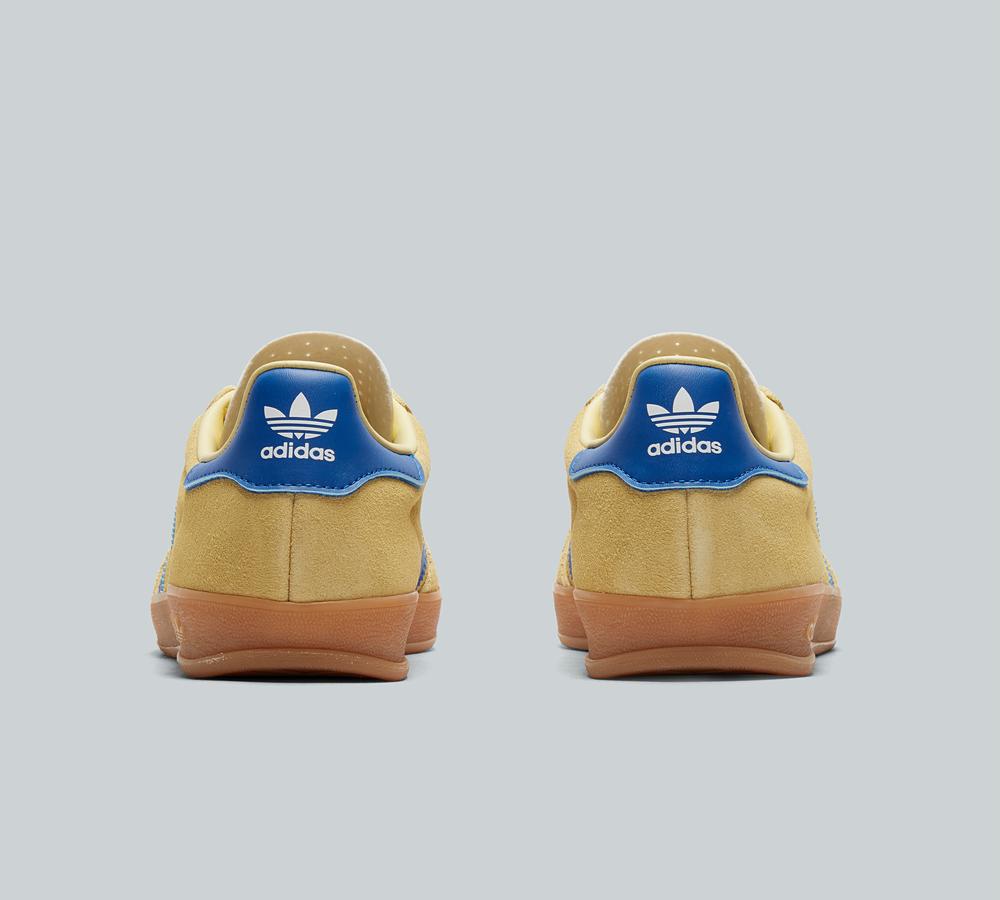 adidas Originals Womens Gazelle Indoor Trainer - Yellow - Size - 4