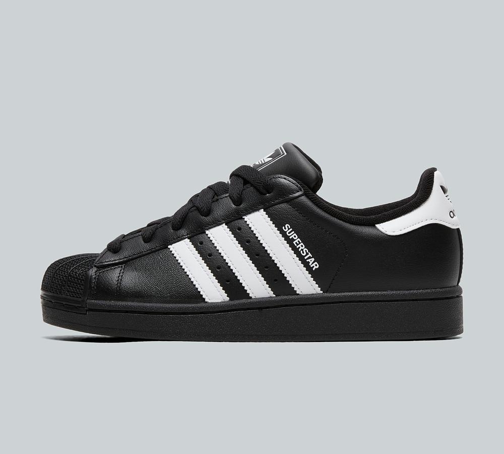adidas Originals Junior Superstar II Trainer Black White