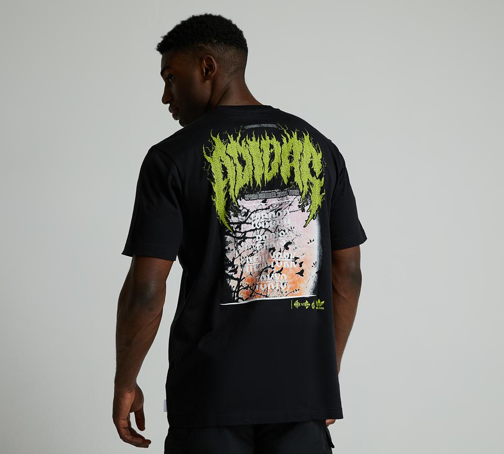 adidas Originals Death Tour T-Shirt | Black | Footasylum
