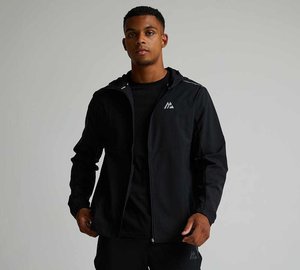 Montirex Base Windbreaker | Black | Footasylum