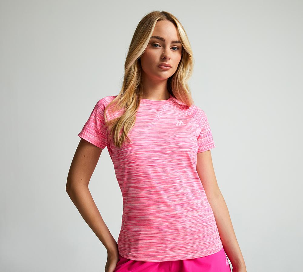 Montirex Womens Trail 2.0 T-Shirt Pink, Women's size: L, FootAsylum