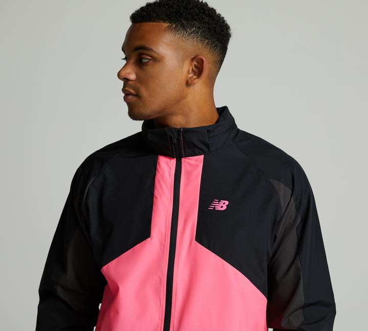 New Balance Active Woven Jacket Black, Men's size: XL, FootAsylum