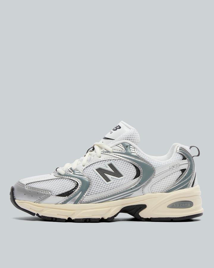 New Balance Womens 530 Trainer Silver, Women's size: 4.5, FootAsylum