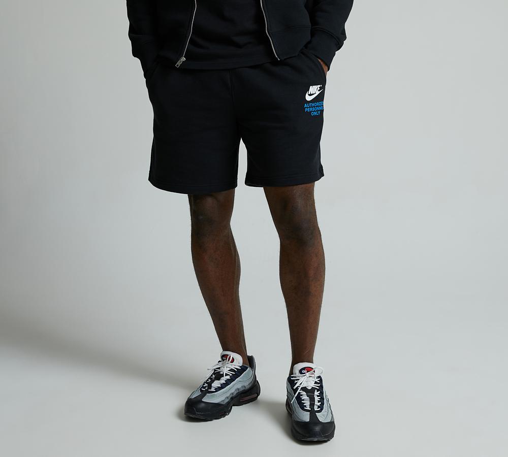Nike SU25 Authorized Personnel Fleece Short | Black / White