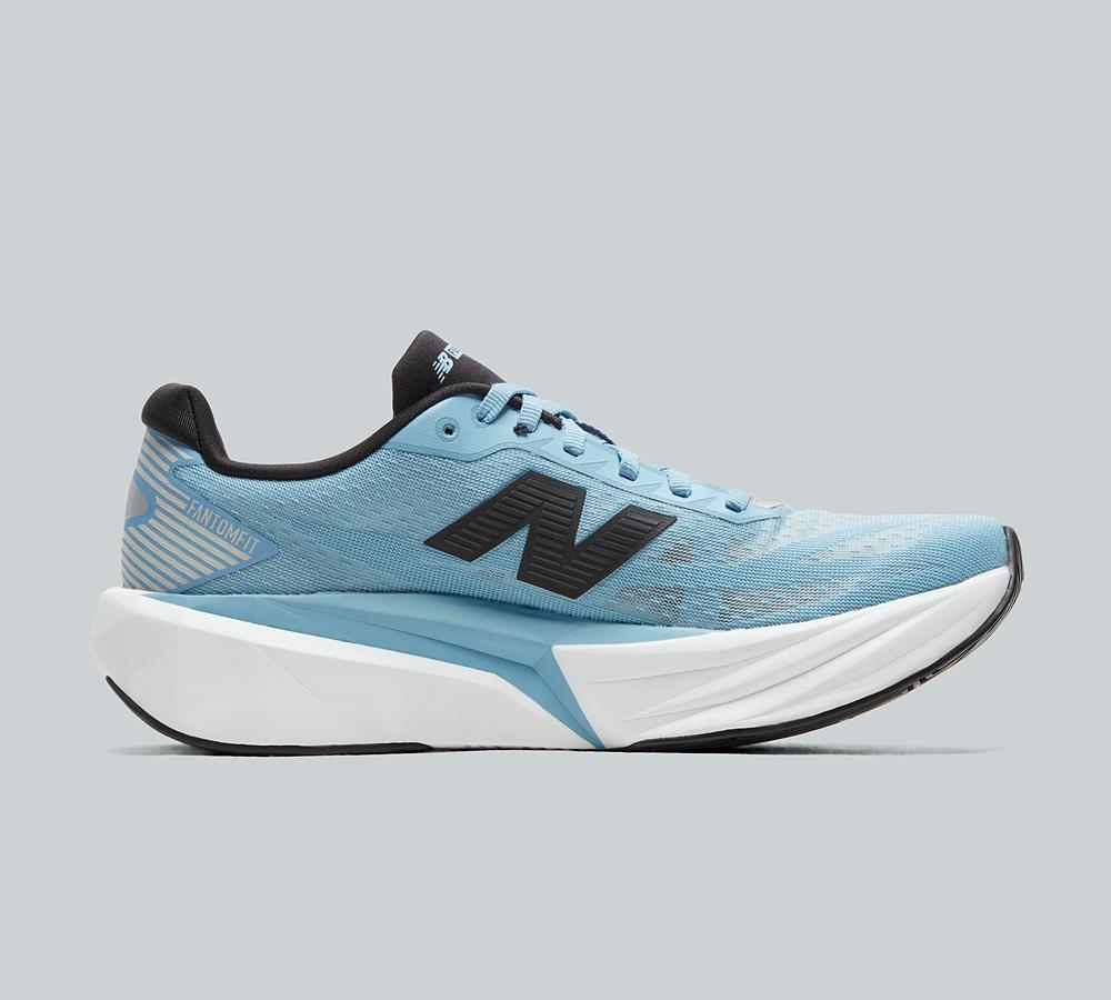【New Balance】FuelCell Rebel v5 B25.0cm New Balance FuelCell Rebel V5 Trainer | Blue / White | Footasylum