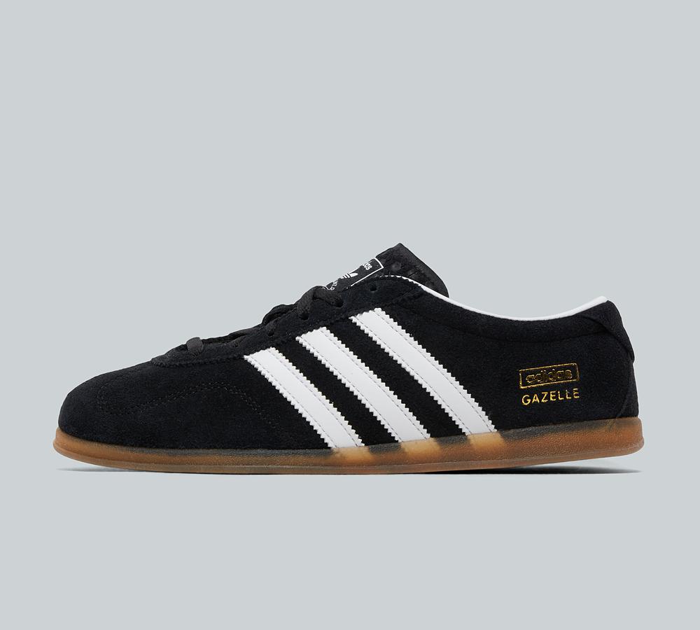 adidas Originals Womens Gazelle Lo Pro Trainer Core Black