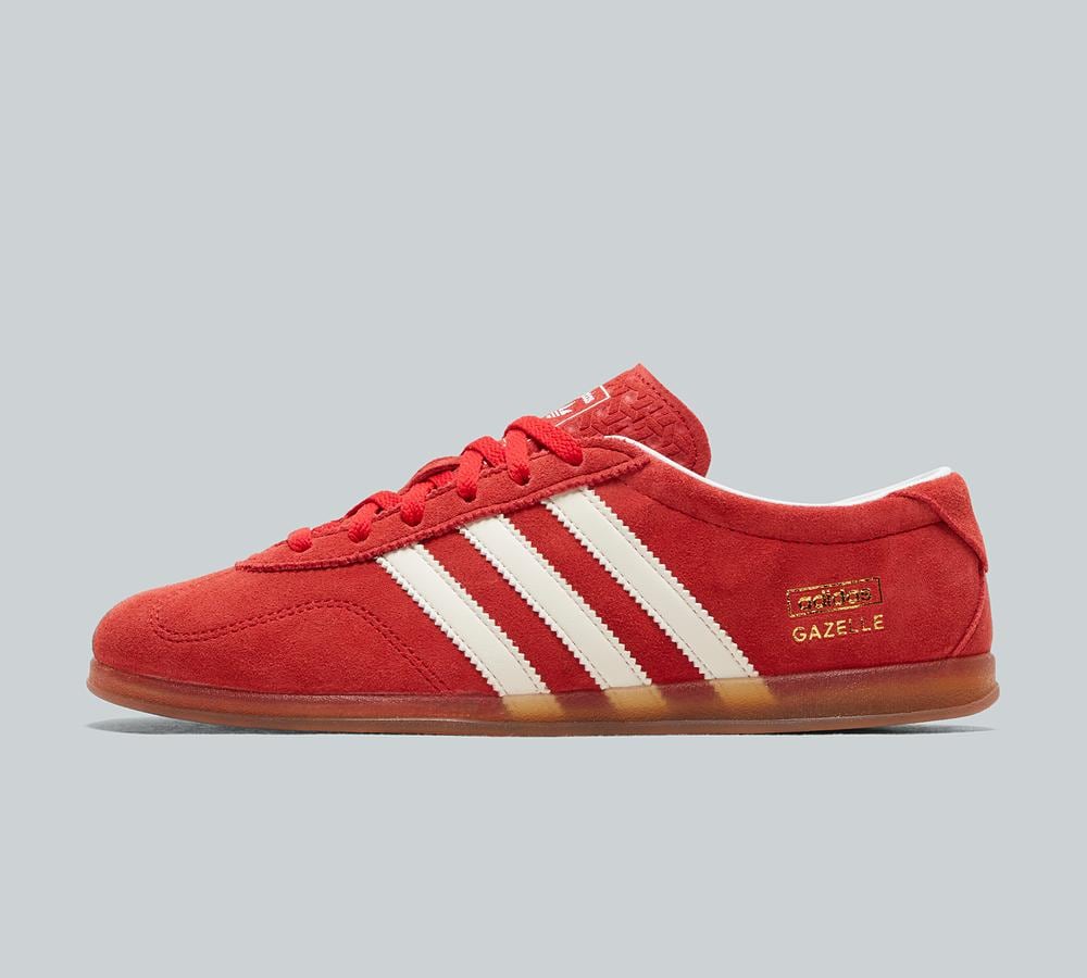 adidas gazelle silver green womens Adidas Originals "Gazelle" sneakers Red - Men