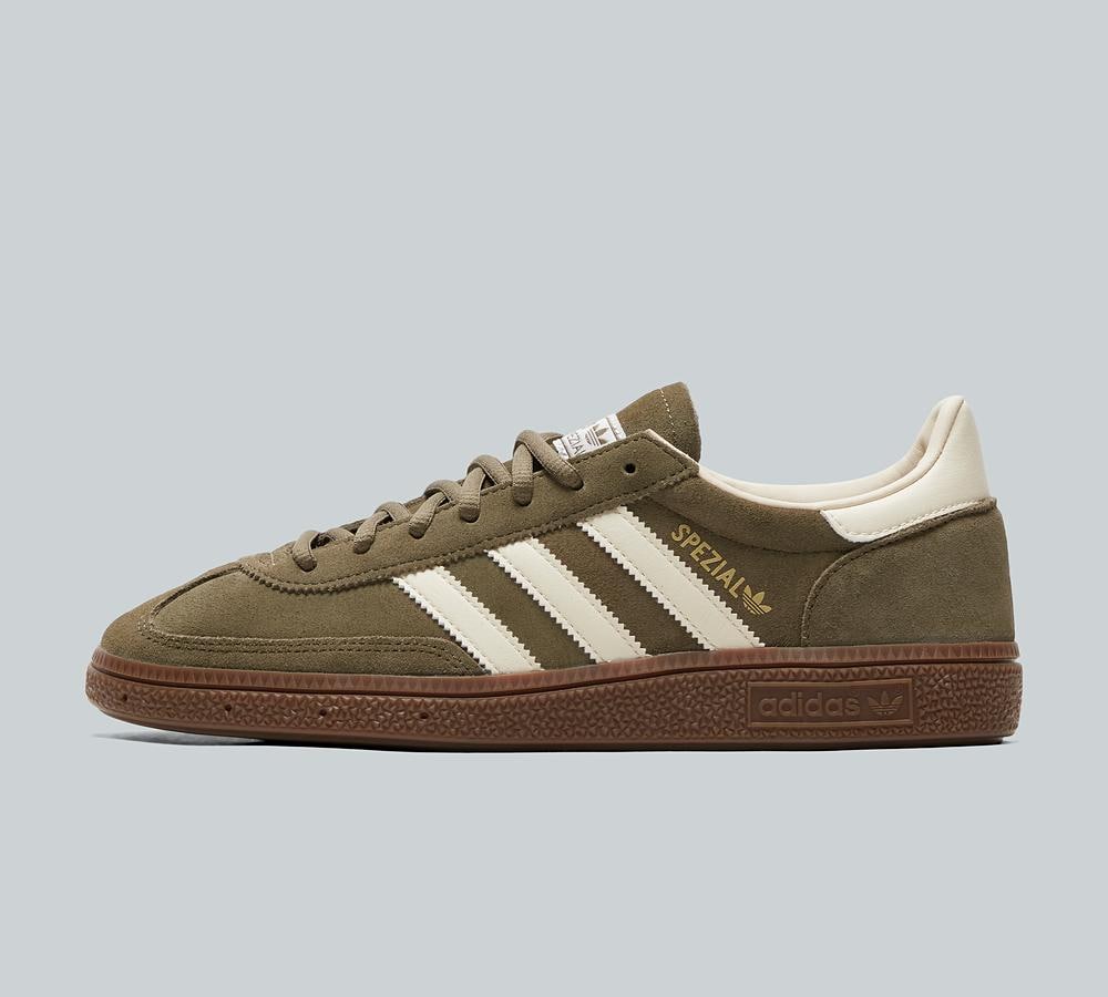 adidas Originals Handball Spezial Men's Trainer - Green - Size 7 - Suede
