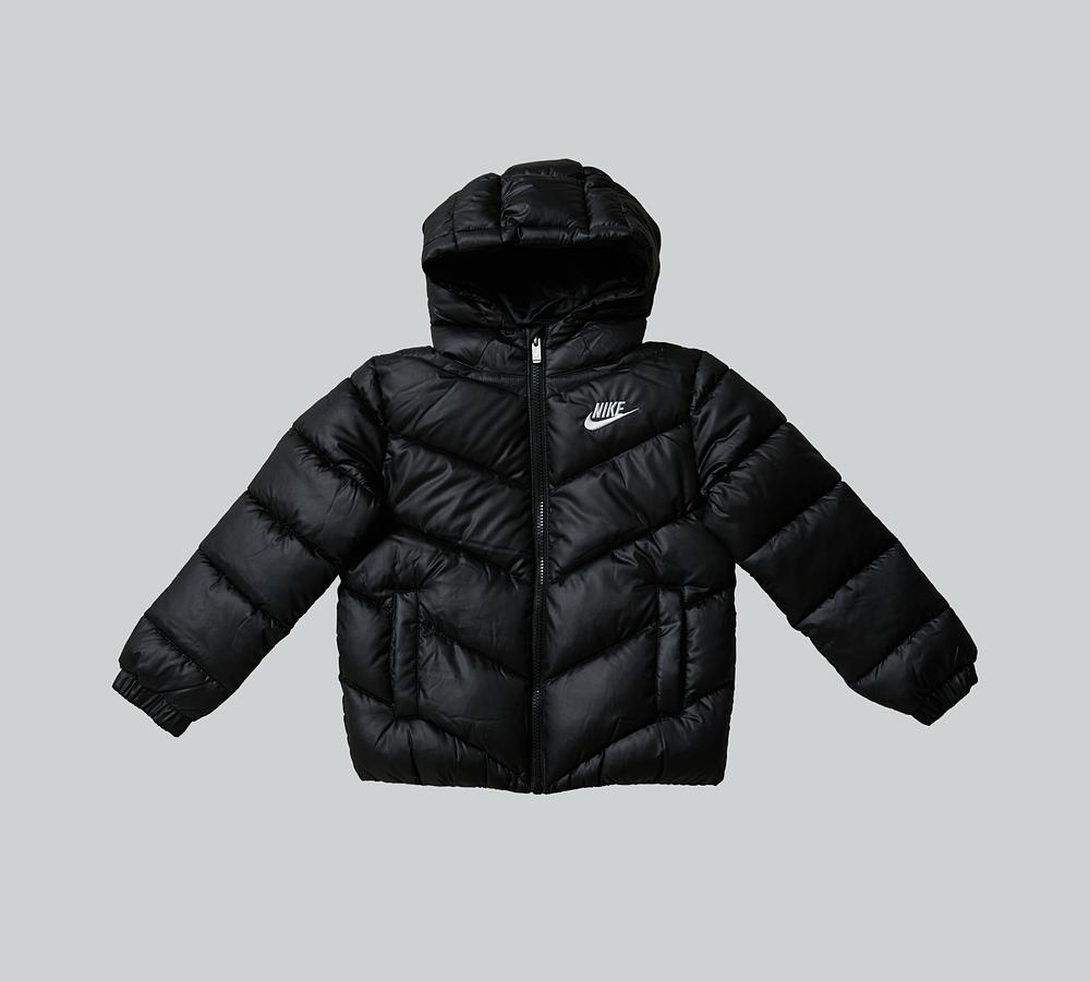 Nike  Kids Black Swoosh Padded Jacket in Size 4 - 5 Years, Sports Direct - Image 6