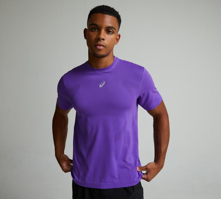 Asics Seamless Short Sleeved T-Shirt | Edo Purple | Footasylum