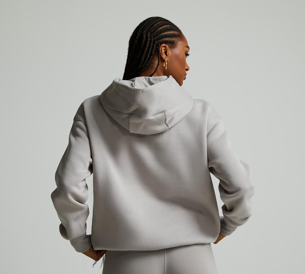 nike air grey hoodie womens