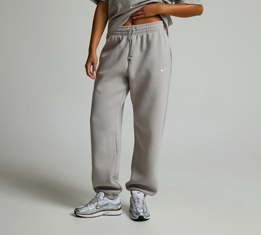nike sweatpants womens gray