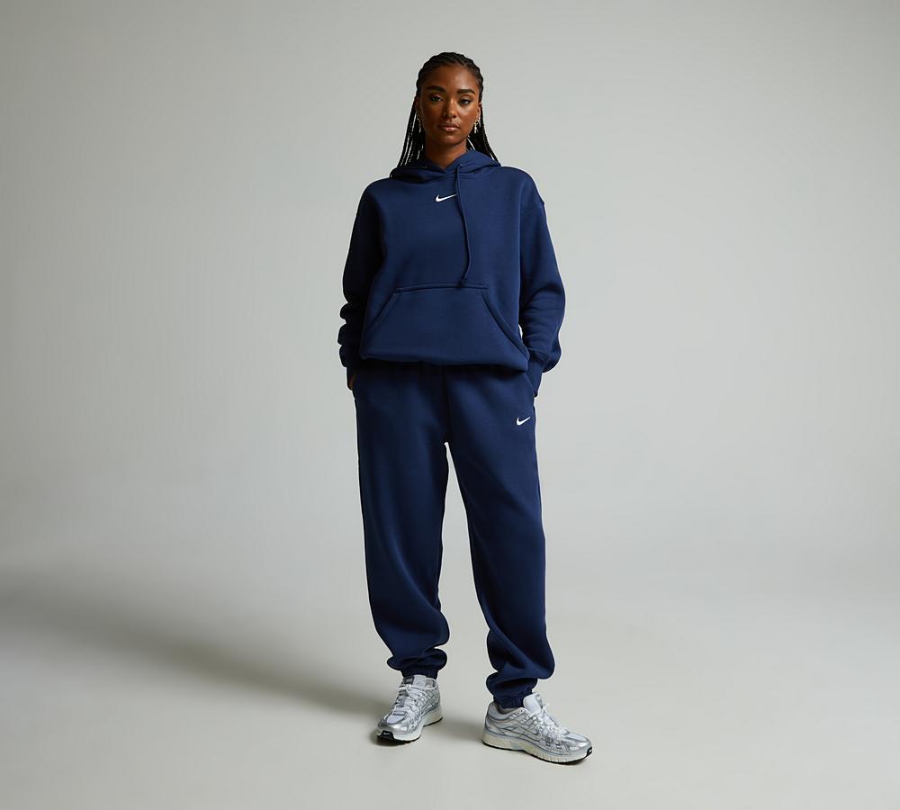 Nike Womens Phoenix Oversized Fleece Pant Navy, Women's size: XS, FootAsylum