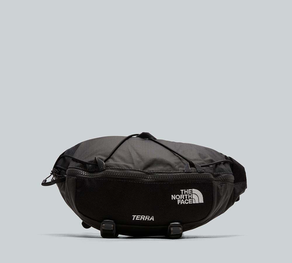 The North Face Terra Lumbar 3L Waist Bag Grey, Men's size: ONE SIZE, FootAsylum