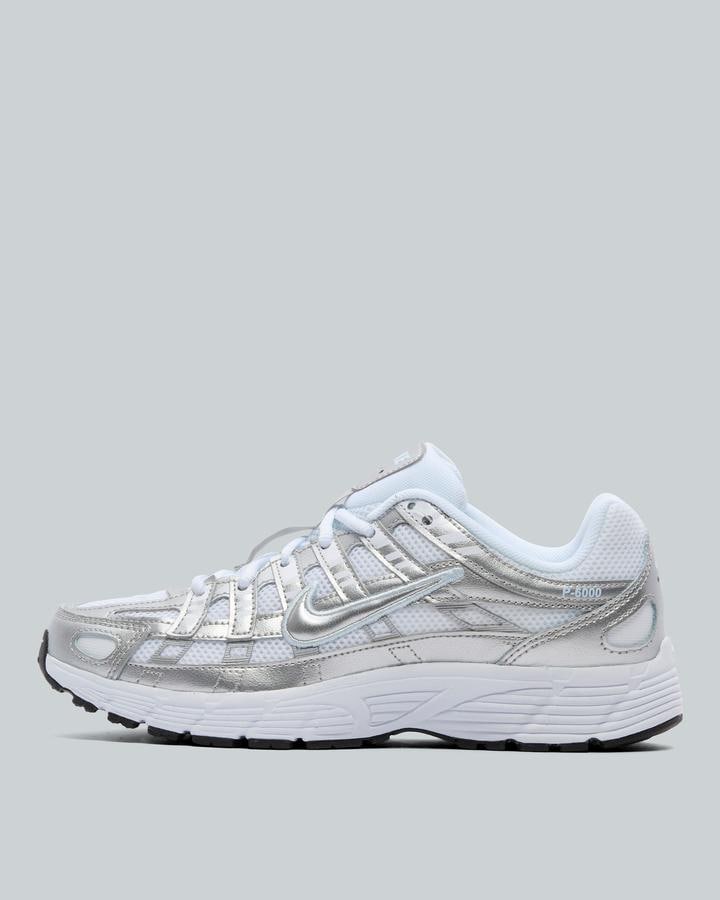 Nike Junior P-6000 Trainer White, Kids size: 3.5, FootAsylum