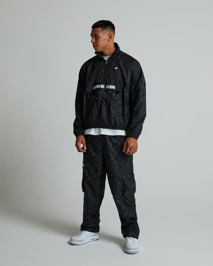 ▼NIKE SPORTSWEAR AOP SCOPE JKT Nike Air AOP Half Zip Jacket | Anthracite / Black | Footasylum