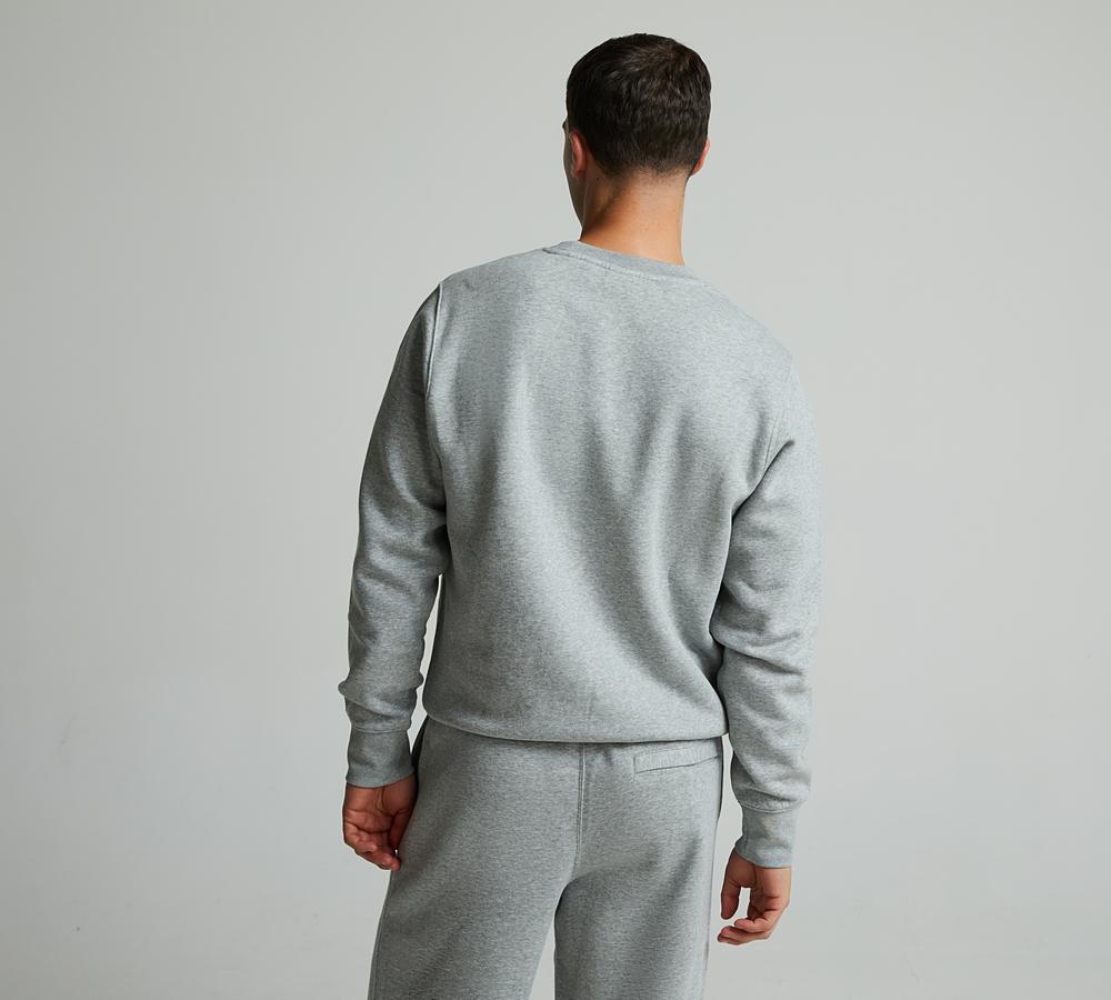 Nike Club Crewneck Sweatshirt | Dark Grey Heather | Footasylum