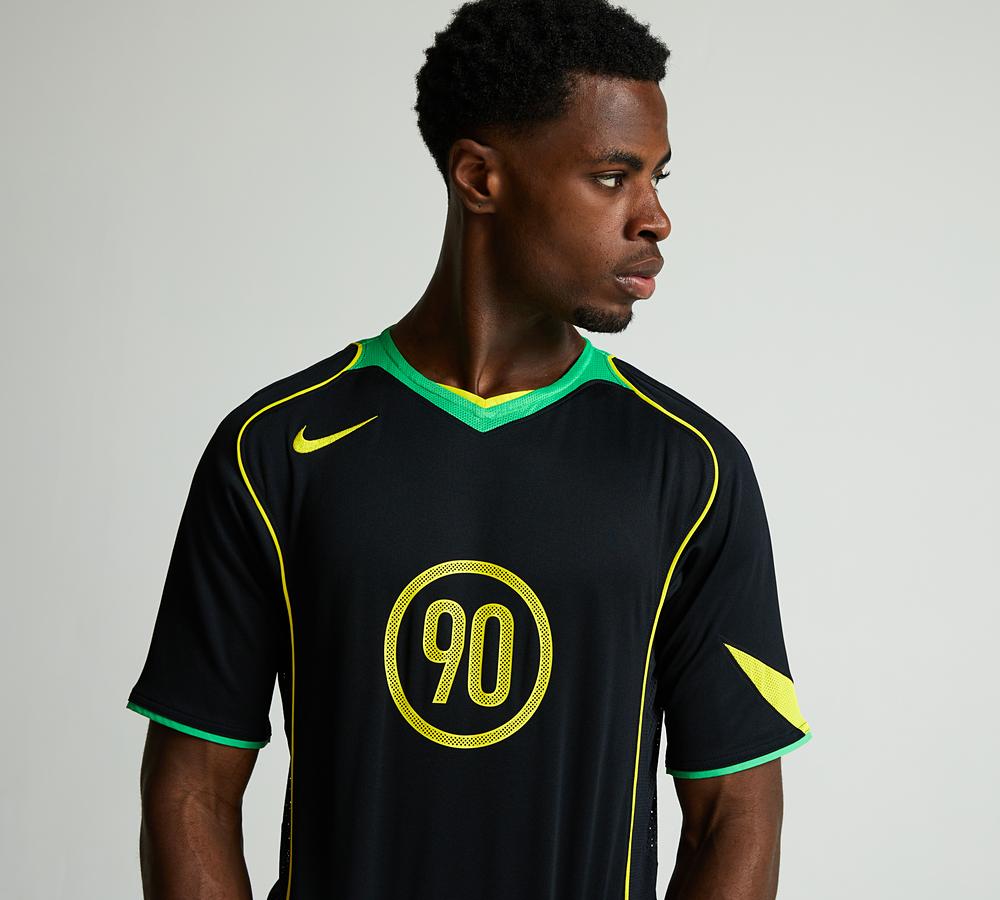Nike Dri-FIT Total 90 Jersey | Black / Green Spark / Opti Yellow
