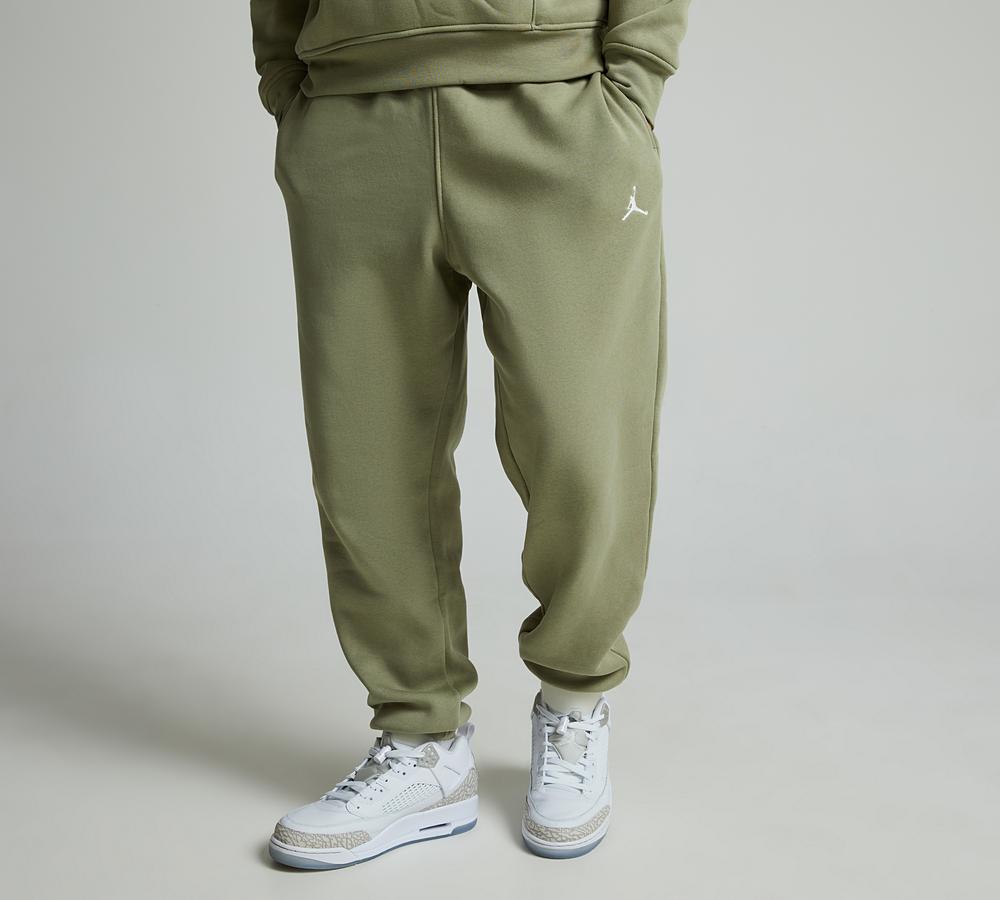 Jordan Essential Fleece Jogger Green, Men's size: XS, FootAsylum