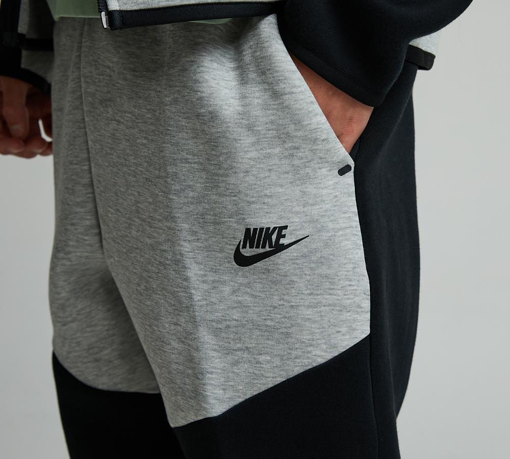 nike tech grey and black bottoms