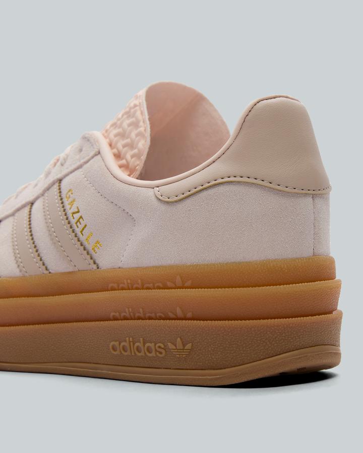 adidas Originals Junior Gazelle Bold Trainer | Wonder Quartz (Pink) /  Wonder Taupe / Gum 1 | Footasylum