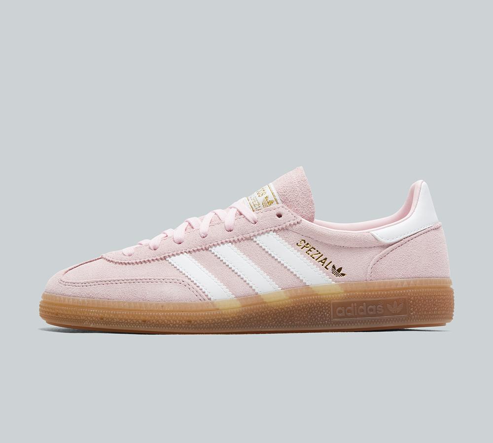 Adidas Originals Junior Handball Spezial Trainer Pink, Kids size: 5, FootAsylum