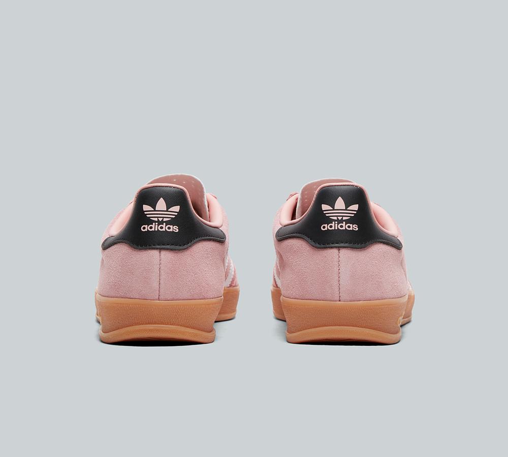 adidas Originals Junior Gazelle Indoor Trainer | Wonder Mauve / Footwear  White / Core Black | Footasylum