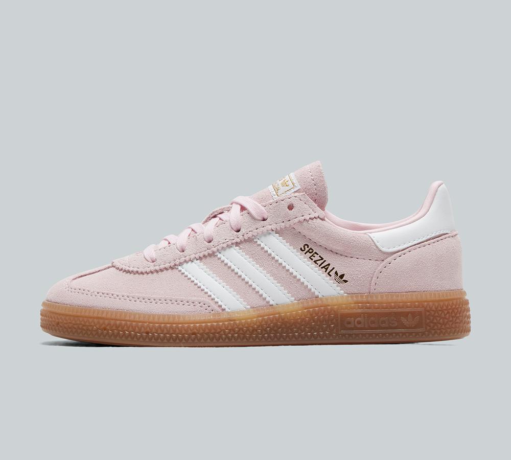 Adidas Originals Infant Handball Spezial Trainer Pink, Kids size: 13, FootAsylum