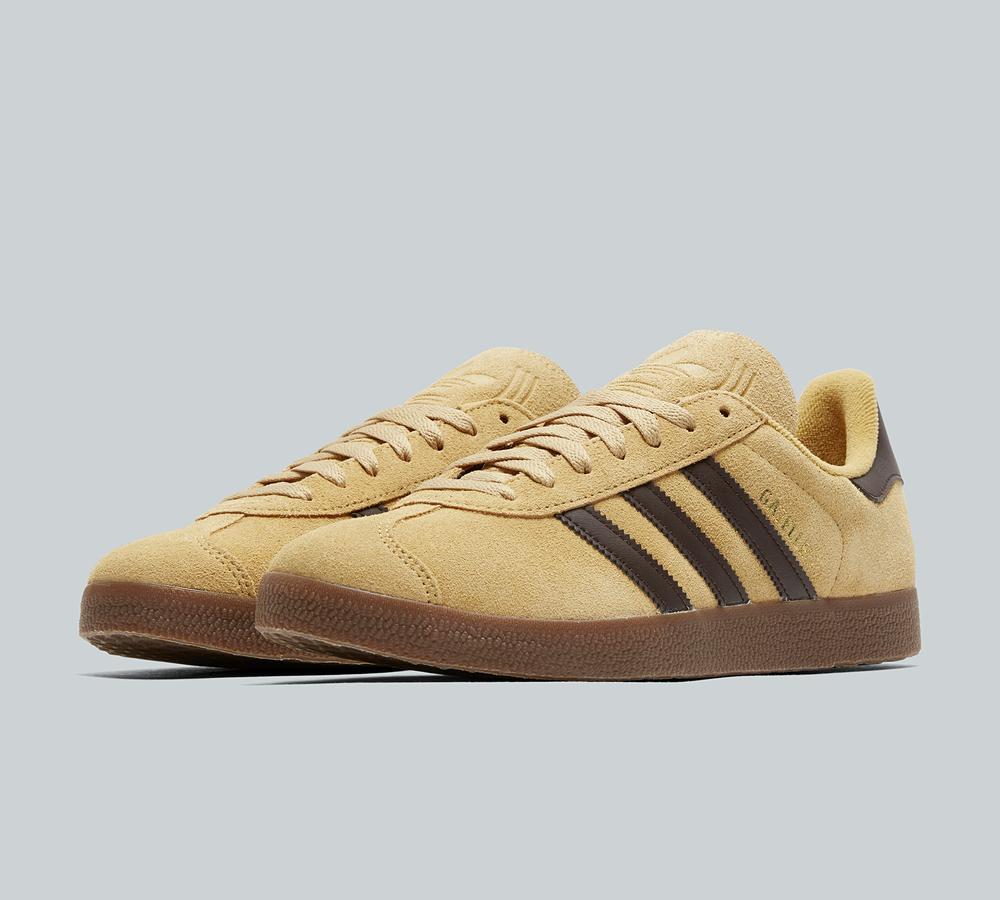 adidas gazelle silver green womens adidas Gazelle Indoor Shoes Warm Sandstone / Craft Ochre / Shadow Red 5 UK