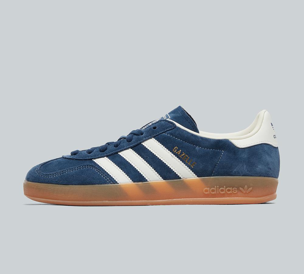 Adidas Originals Gazelle Indoor Trainer Blue, Men's size: 6.5, FootAsylum