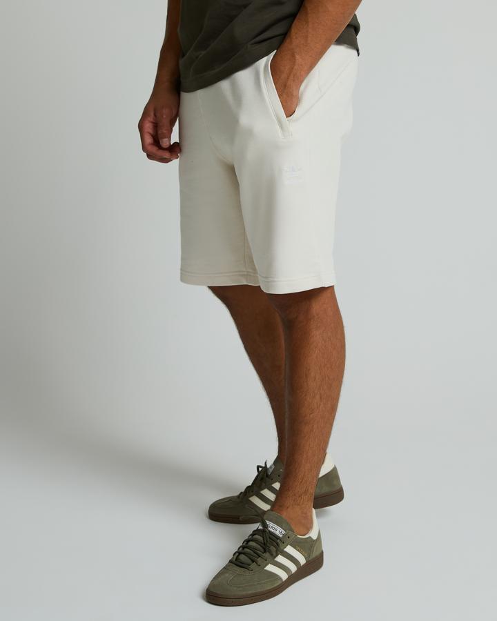 Adidas Originals Trefoil Essentials Short White, Men's size: XS, FootAsylum