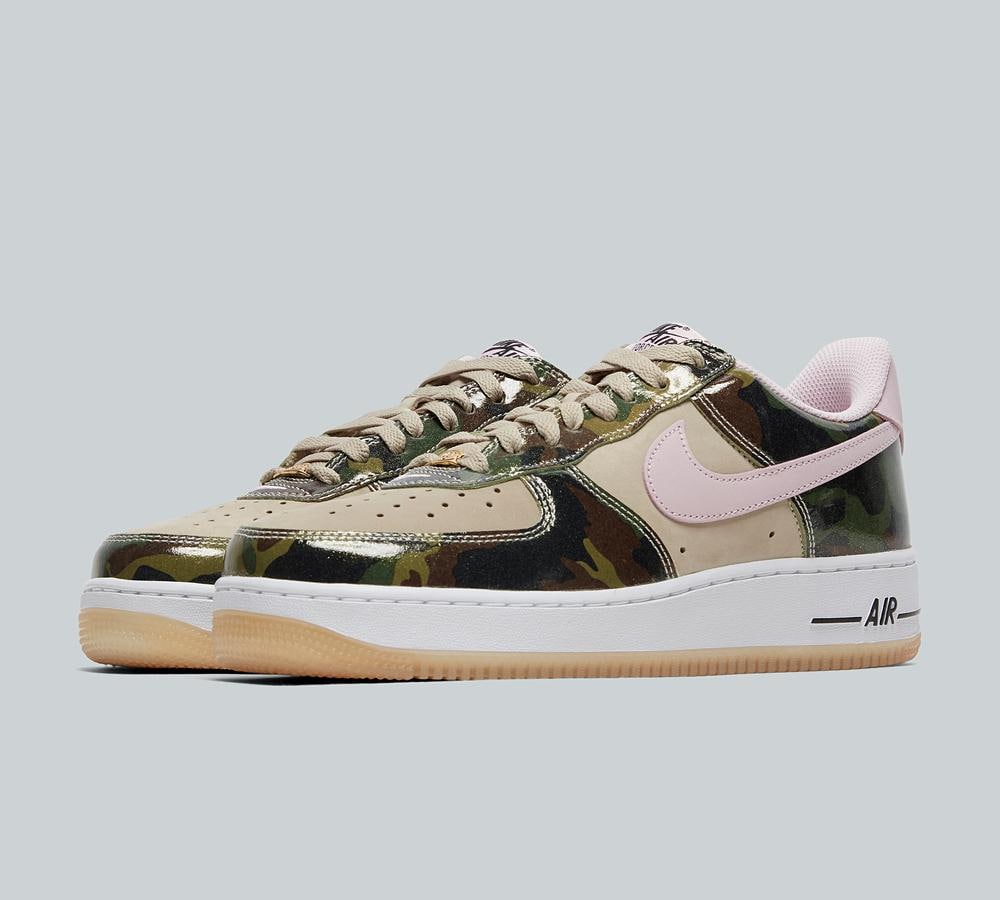 nike air force 1 pink camo