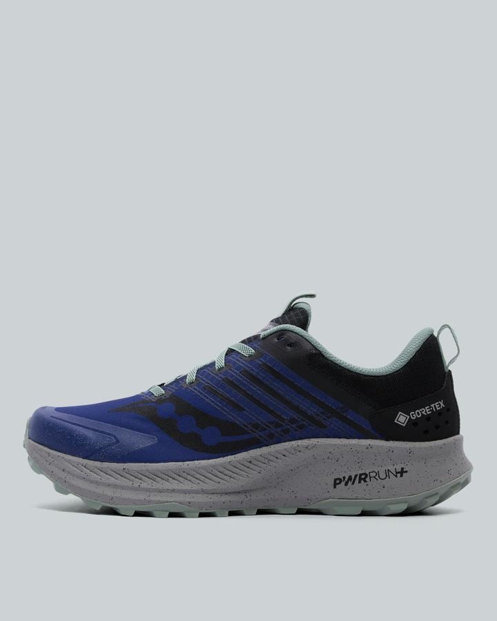 Saucony Ride Tr2 Gore-Tex Trainer Blue, Men's size: 7.5, FootAsylum