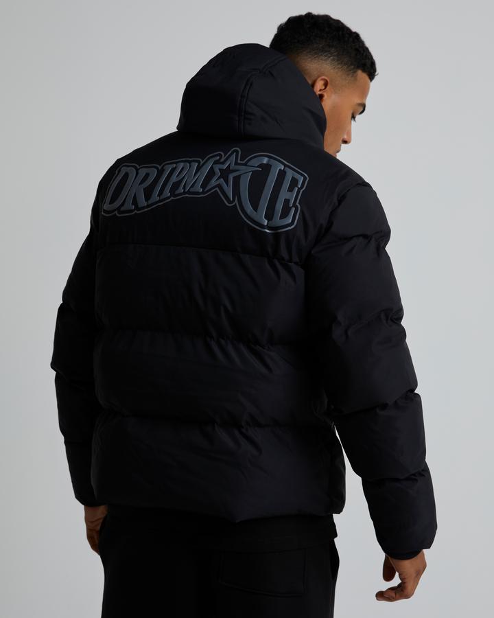 Dripmade Lucid Short Puffer Jacket Black, Men's size: XS, FootAsylum