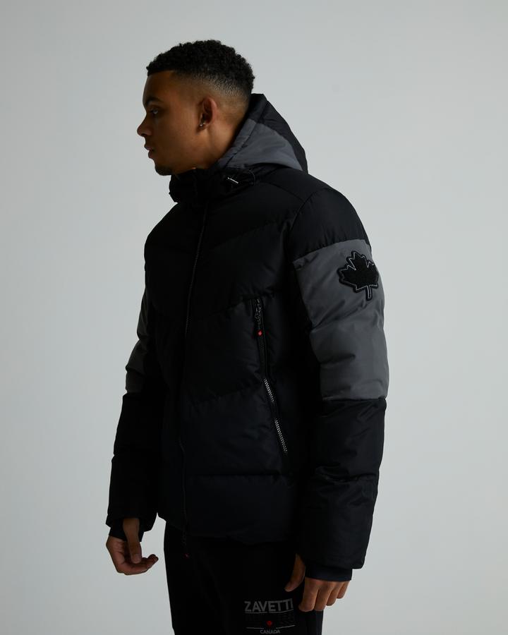 Zavetti Canada Vextaro Puffer Jacket Grey, Men's size: XS, FootAsylum