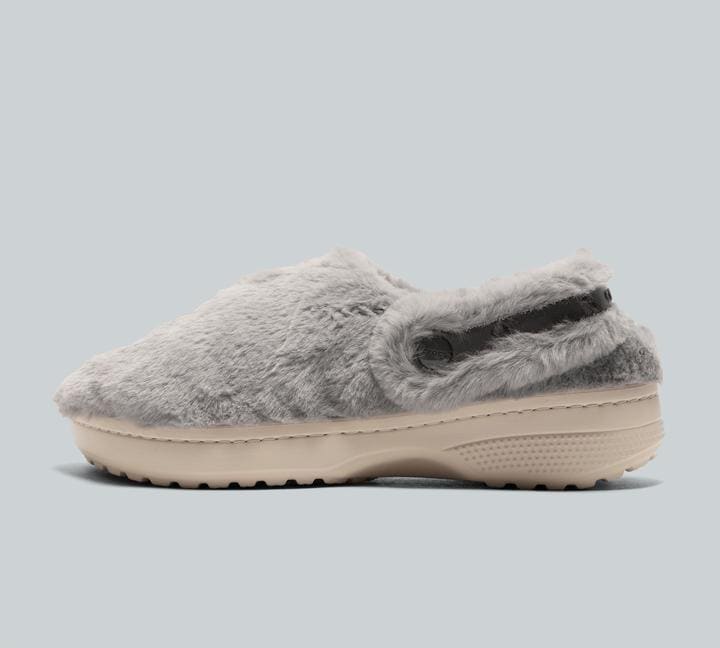 Crocs Womens Classic Unfurgettable Clog Grey, Women's size: 6, FootAsylum