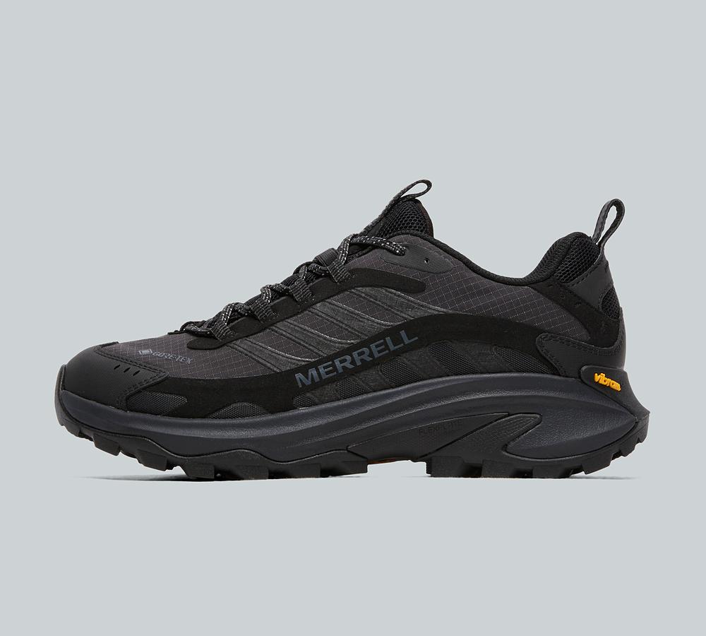 Merrell Moab Speed 2 Gore-Tex Trainer Black, Men's size: 6.5, FootAsylum