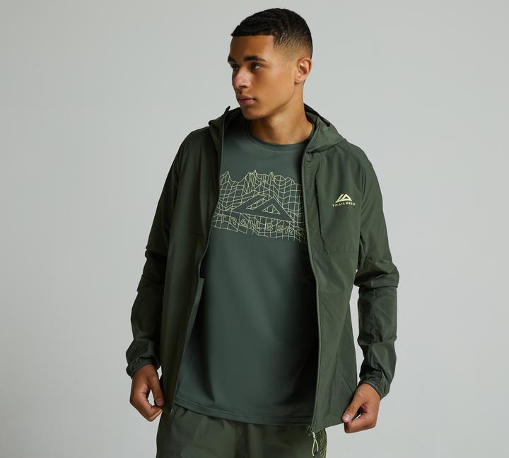 Trailberg Vantage Hooded Jacket Green, Men's size: XS, FootAsylum