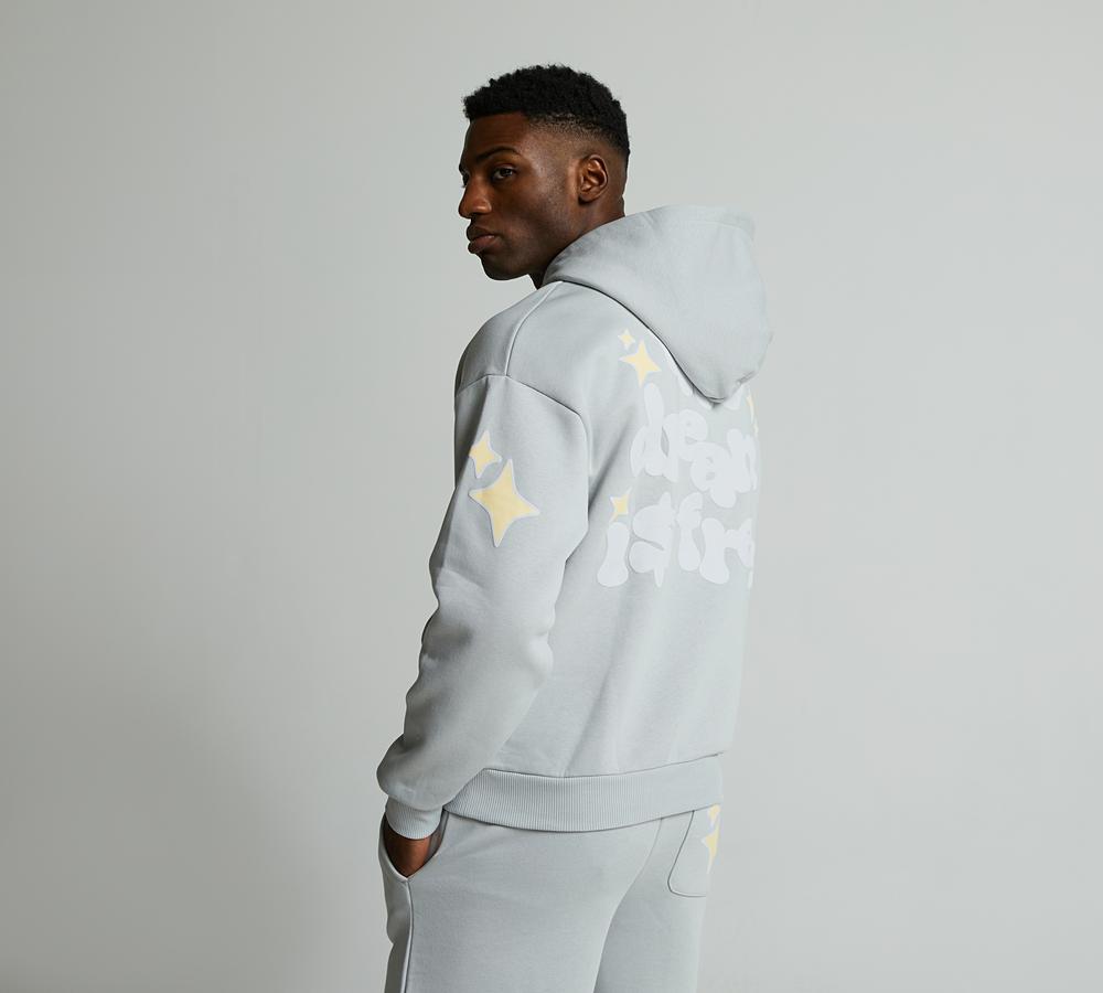 Lorenzo Cloud Hoodie | Harbour Mist | Footasylum