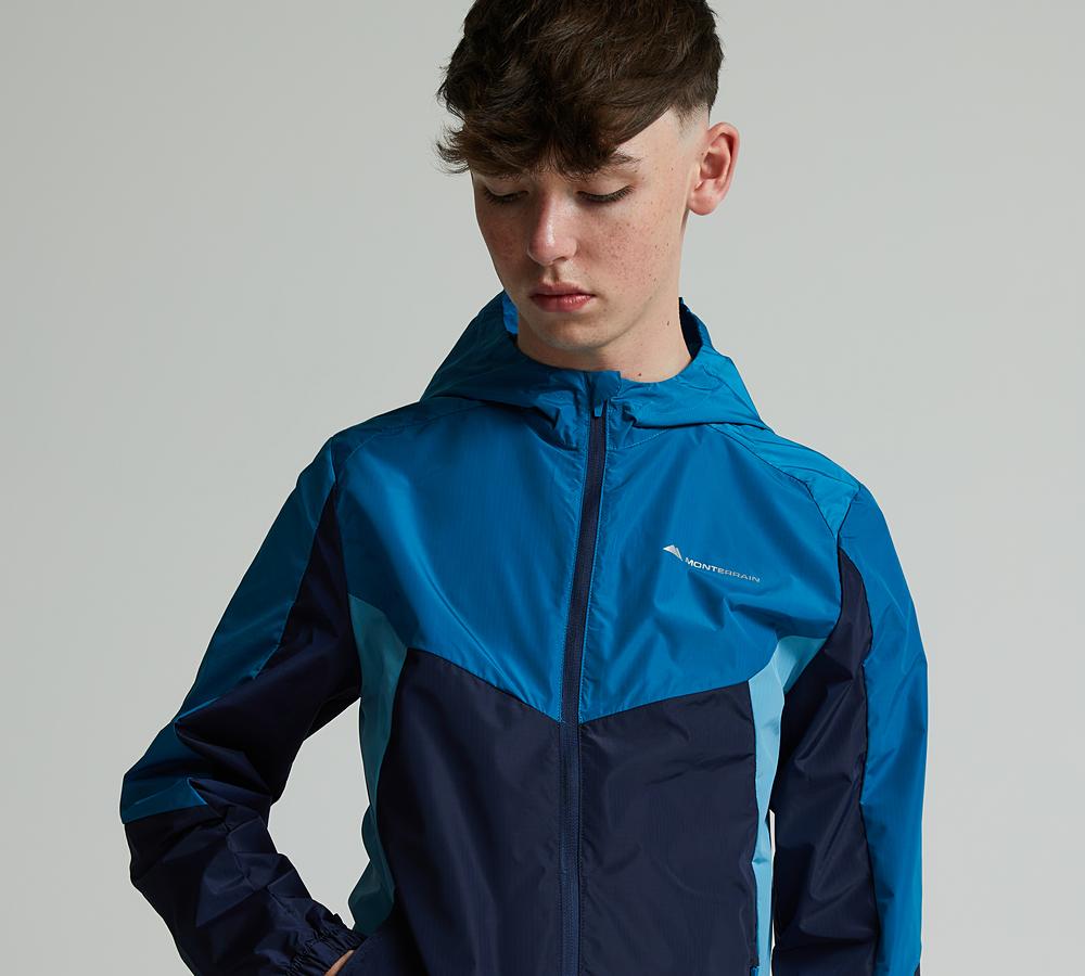 WIND BREAKER展② Dimension 2.0 Windbreaker - Twilight Haze/Navy Blue