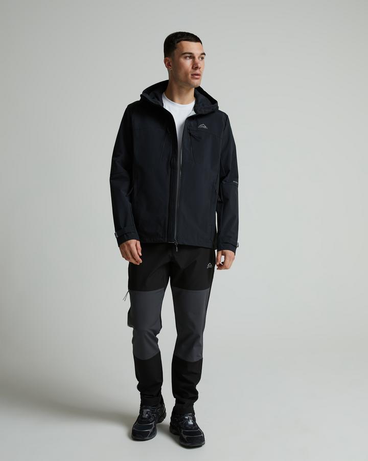 Alpyrex Distant Shell Jacket | Jet Black | Footasylum