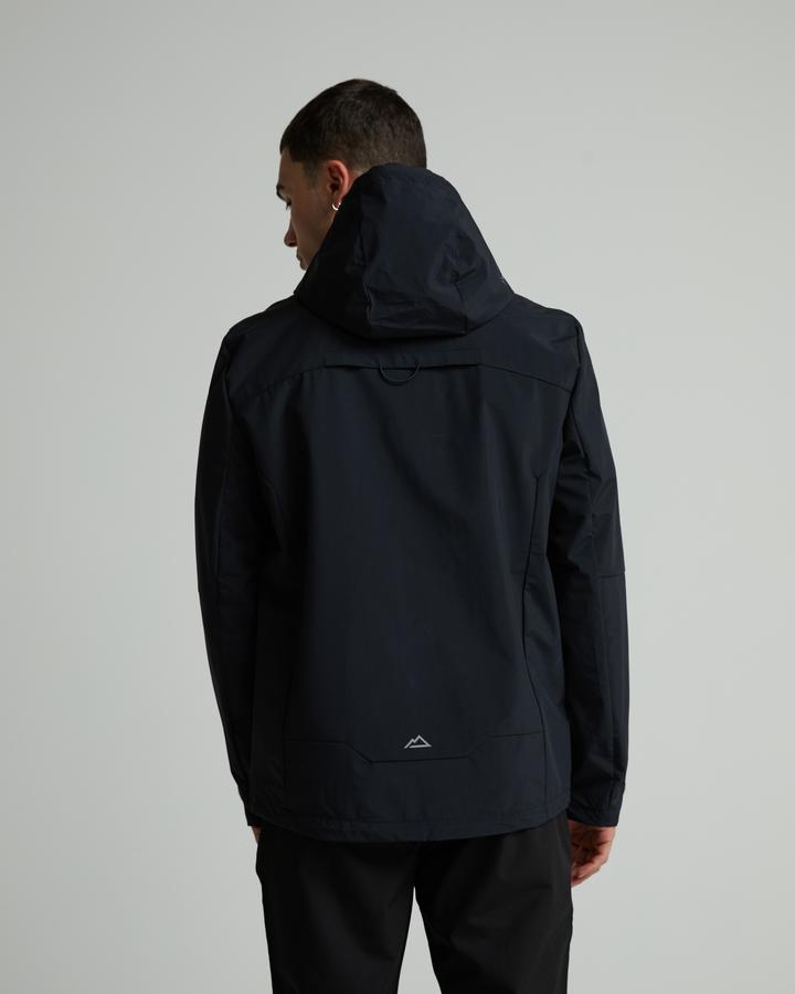 Alpyrex Distant Shell Jacket | Jet Black | Footasylum