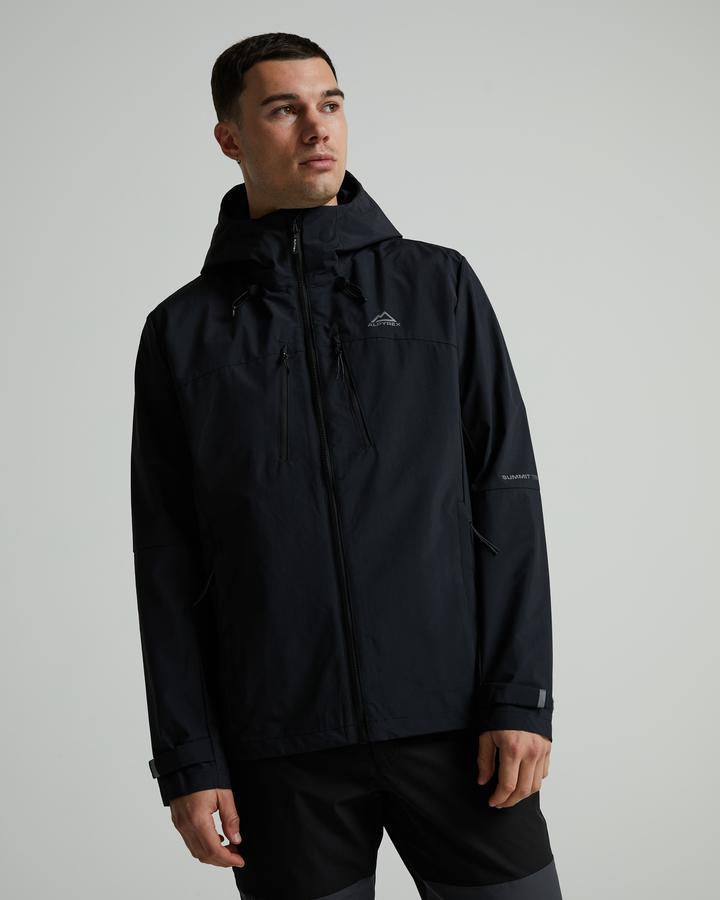 Alpyrex Distant Shell Jacket | Jet Black | Footasylum