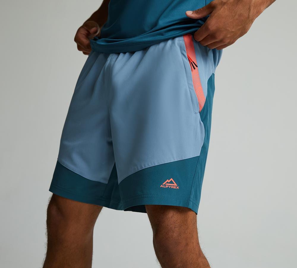 Alpyrex Verdax 2.0 Running Short - Blue — photo 1