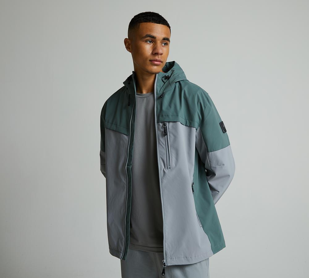Zavetti Canada Sevillio Windbreaker Jacket | Monument / Balsam