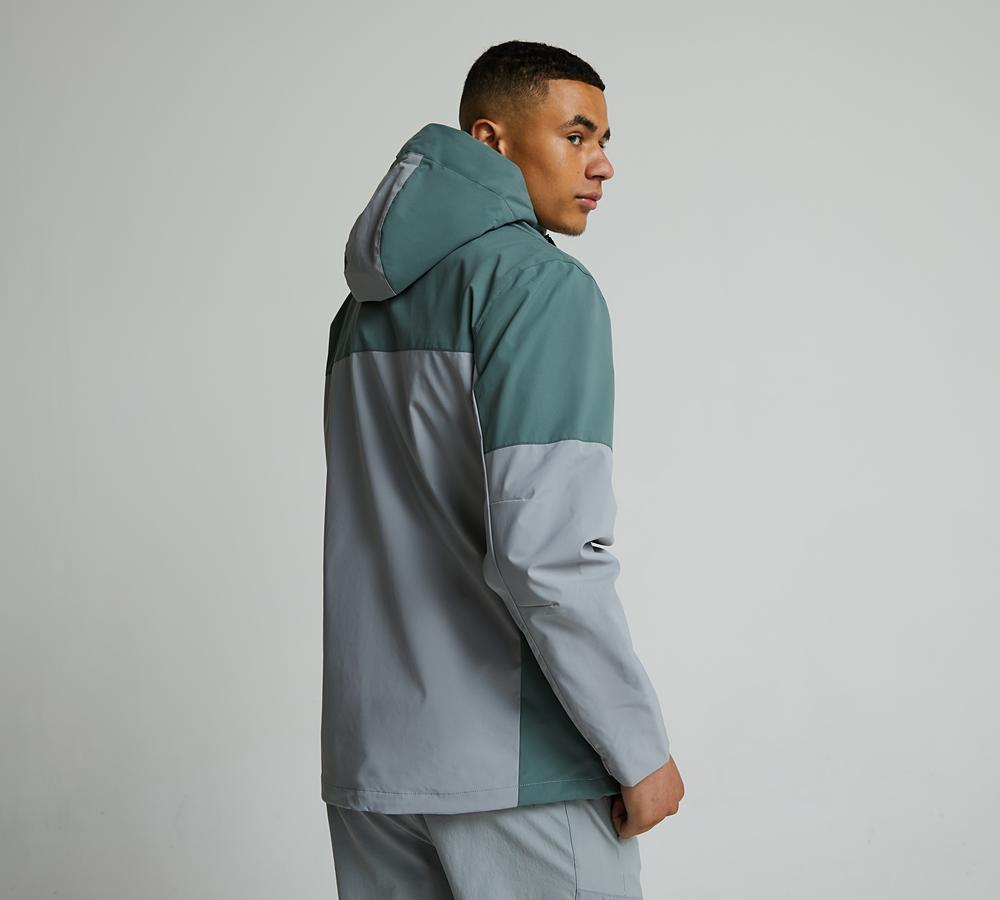 Zavetti Canada Sevillio Windbreaker Jacket | Monument / Balsam